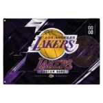 Los Angeles Lakers House Flag Customized Speed Slashes Purple Best Selling