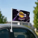 Los Angeles Lakers House Flag Customized Speed Slashes Purple Best Selling