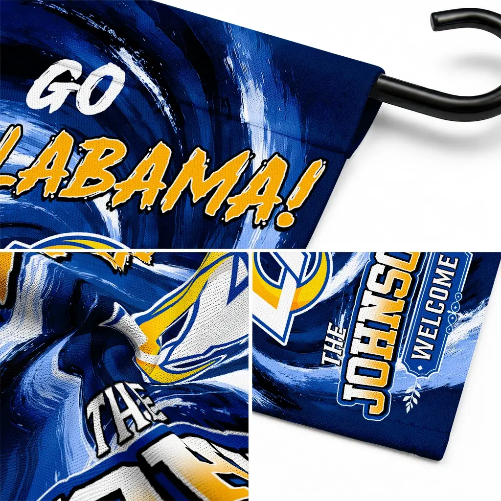 Los Angeles Rams Garden Flag Custom Swirl Vortex Blue Latest Model Los Angeles Rams Garden Flag Custom Swirl Vortex Blue Latest Model