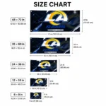 Los Angeles Rams House Flag Customized Speed Slashes Blue Best Selling
