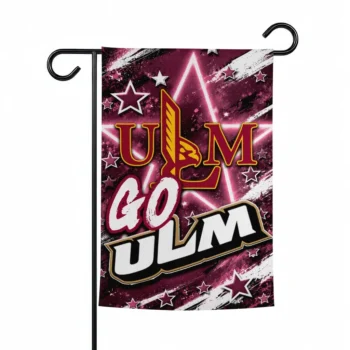 Louisiana Monroe Warhawks Garden Flag Custom Glowing Star Red Best Selling