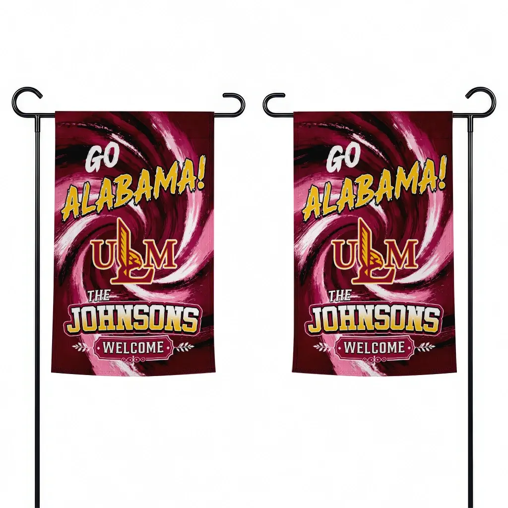 Louisiana Monroe Warhawks Garden Flag Custom Swirl Vortex Red Fashion Forward Louisiana Monroe Warhawks Garden Flag Custom Swirl Vortex Red Fashion Forward
