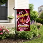 Louisiana Monroe Warhawks Garden Flag Custom Swirl Vortex Red Best Selling