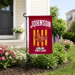 Louisiana Monroe Warhawks Garden Flag Customized Distressed Stripes Red Best Selling