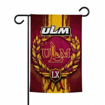 Louisiana Monroe Warhawks Garden Flag Customized Laurel Wreath Red Best Selling