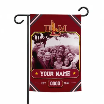 Louisiana Monroe Warhawks Garden Flag Customized Photo Frame Red Best Selling