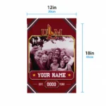 Louisiana Monroe Warhawks Garden Flag Customized Photo Frame Red Best Selling