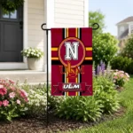 Louisiana Monroe Warhawks Garden Flag Personalized Circle Medallion Red Best Selling