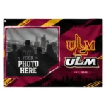 Louisiana Monroe Warhawks House Flag Customized Framed Photo Red Black Best Selling