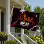 Louisiana Monroe Warhawks House Flag Customized Speed Slashes Red Best Selling