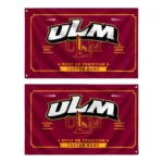 Louisiana Monroe Warhawks House Flag Personalized Ornate Border Red Best Selling