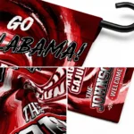 Louisiana Ragin Cajuns Garden Flag Custom Swirl Vortex Red Best Selling