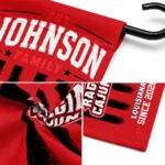 Louisiana Ragin Cajuns Garden Flag Customized Distressed Stripes Red Best Selling