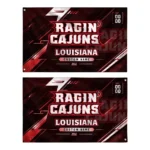 Louisiana Ragin Cajuns House Flag Customized Speed Slashes Red Best Selling