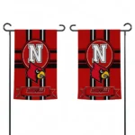 Louisville Cardinals Garden Flag Custom Circle Medallion Red Best Selling