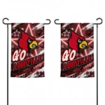 Louisville Cardinals Garden Flag Customized Glowing Star Red Best Selling