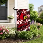 Louisville Cardinals Garden Flag Customized Glowing Star Red Best Selling