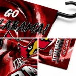 Louisville Cardinals Garden Flag Customized Swirl Vortex Red Best Selling