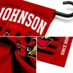 Louisville Cardinals Garden Flag Personalized Distressed Stripes Red Best Selling