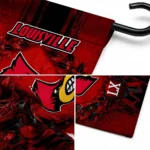 Louisville Cardinals Garden Flag Personalized Laurel Wreath Red Best Selling