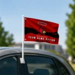 Louisville Cardinals House Flag Custom Brushed Streaks Red Best Selling