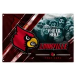Louisville Cardinals House Flag Customized Diagonal Stripes Red Best Selling