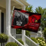 Louisville Cardinals House Flag Personalized Framed Photo Red Black Best Selling