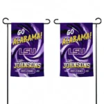 Lsu Tigers Garden Flag Personalized Swirl Vortex Purple Best Selling