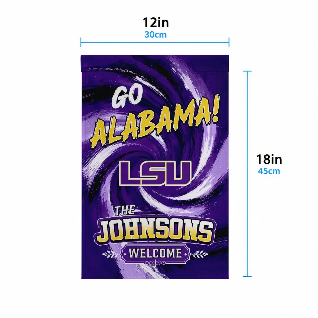 Lsu Tigers Garden Flag Personalized Swirl Vortex Purple High Quality Lsu Tigers Garden Flag Personalized Swirl Vortex Purple High Quality
