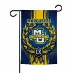 Marquette Golden Eagles Garden Flag Custom Laurel Wreath Blue Best Selling