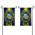 Marquette Golden Eagles Garden Flag Custom Laurel Wreath Blue Best Selling