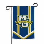 Marquette Golden Eagles Garden Flag Customized Chevron Stripes Blue Best Selling