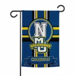 Marquette Golden Eagles Garden Flag Customized Circle Medallion Blue Best Selling