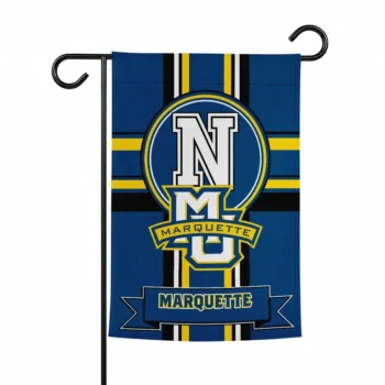 Marquette Golden Eagles Garden Flag Customized Circle Medallion Blue Best Selling