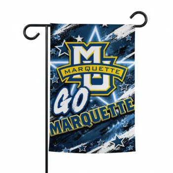 Marquette Golden Eagles Garden Flag Personalized Glowing Star Blue Best Selling