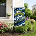 Marquette Golden Eagles Garden Flag Personalized Glowing Star Blue Best Selling