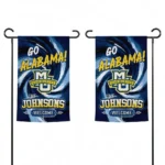 Marquette Golden Eagles Garden Flag Personalized Swirl Vortex Blue Best Selling