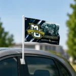 Marquette Golden Eagles House Flag Personalized Diagonal Stripes Blue Best Selling