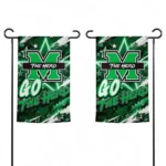 Marshall Thundering Herd Garden Flag Custom Glowing Star Green Best Selling