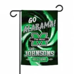 Marshall Thundering Herd Garden Flag Custom Swirl Vortex Green Best Selling