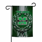 Marshall Thundering Herd Garden Flag Customized Laurel Wreath Green Best Selling