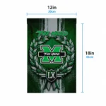 Marshall Thundering Herd Garden Flag Customized Laurel Wreath Green Best Selling