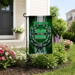 Marshall Thundering Herd Garden Flag Customized Laurel Wreath Green Best Selling