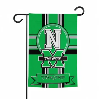 Marshall Thundering Herd Garden Flag Personalized Circle Medallion Green Best Selling
