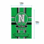 Marshall Thundering Herd Garden Flag Personalized Circle Medallion Green Best Selling