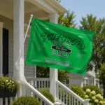 Marshall Thundering Herd House Flag Personalized Ornate Border Green Best Selling