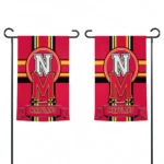 Maryland Terrapins Garden Flag Custom Circle Medallion Red Best Selling