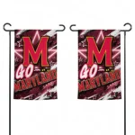 Maryland Terrapins Garden Flag Customized Glowing Star Red Best Selling
