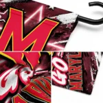 Maryland Terrapins Garden Flag Customized Glowing Star Red Best Selling