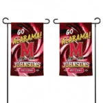 Maryland Terrapins Garden Flag Customized Swirl Vortex Red Best Selling
